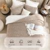 imageAndency Fluffy Sherpa King Comforter Set Super Soft Beige Fleece Warm Bedding for Winter Luxury Jacquard Boho Thick Fuzzy Plush Bed Set 3 Pieces1 Shaggy Comforter 2 PillowcasesKhaki