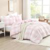 imageAndency Grey Queen Comforter Set 3 Pieces Grey White Buffalo Check Plaid Bedding Comforter ampamp Sets Light Gray Soft Lightweight Fluffy All Season Bed Set04  Checkered  Pink White
