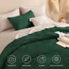 imageAndency King Size Comforter Set Beige 3 Pieces Boho King Bedding Comforter Set Cream All Season Soft Lightweight Tufted Textured Down Alternative Comforter Fluffy Bed Set07  Emerald Green