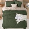 imageAndency King Size Comforter Set Beige 3 Pieces Boho King Bedding Comforter Set Cream All Season Soft Lightweight Tufted Textured Down Alternative Comforter Fluffy Bed Set09  Olive Green