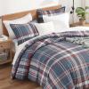 11 - Plaid - Navy Red