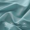 imageAndency Brown Sheets Queen Set 4 Pieces Super Soft Sheets for Queen Size Bed Microfiber Queen Sheet Set Deep Pocket Up to 16quot Hotel Luxury Breathable ampamp Cooling Bedding Sheets ampamp PillowcasesGrayish Teal