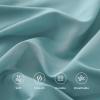 imageAndency Brown Sheets Queen Set 4 Pieces Super Soft Sheets for Queen Size Bed Microfiber Queen Sheet Set Deep Pocket Up to 16quot Hotel Luxury Breathable ampamp Cooling Bedding Sheets ampamp PillowcasesGrayish Teal