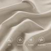 imageAndency Brown Sheets Queen Set 4 Pieces Super Soft Sheets for Queen Size Bed Microfiber Queen Sheet Set Deep Pocket Up to 16quot Hotel Luxury Breathable ampamp Cooling Bedding Sheets ampamp PillowcasesOatmeal