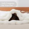 imageAndency Faux Fur Throw Blanket for Couch Soft Cozy Bubble Blankets for Women Girls White Fluffy Thick Blanket for Living Room Sofa Bed 50x60 Inches CreamCream White