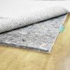 imageANDENCY  Essential Rug Pads  4x6  14 Thickness  100 Felt Carpet Underlay  Protective Cushioning  Compatible with All Floor Types and Surfaces Grey