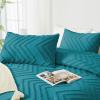 imageAndency Burnt Orange King Size Comforter Boho Terracotta Soft Warm Bedding Comforter Sets for King Bed 3 Pieces Rust Chevron Tufted Aesthetic Microfiber Lightweight Comforter Set17  Turquoise