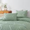 imageAndency Burnt Orange King Size Comforter Boho Terracotta Soft Warm Bedding Comforter Sets for King Bed 3 Pieces Rust Chevron Tufted Aesthetic Microfiber Lightweight Comforter Set14  Sage Green