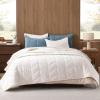 imageAndency Luxurious Velvet Quilts Oversized King 3Piece Herringbone Matelasse Bedspread Quilt Set Lightweight All Season Soft Coverlet Set with 2 Shams Cream WhiteCream