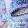 imageAndency Cream Soft Area Rugs for Living Room Bedroom 4x6 Fluffy Shaggy Bedside Rug NonSlip Large Shag Fuzzy Plush Carpets for Bedroom Kids Dorm Nursery Home Decor AestheticTiedyed Rainbow2