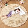 imageAndency Cream Soft Area Rugs for Living Room Bedroom 4x6 Fluffy Shaggy Bedside Rug NonSlip Large Shag Fuzzy Plush Carpets for Bedroom Kids Dorm Nursery Home Decor AestheticTiedyed Beige