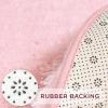 imageAndency Cream Soft Area Rugs for Living Room Bedroom 4x6 Fluffy Shaggy Bedside Rug NonSlip Large Shag Fuzzy Plush Carpets for Bedroom Kids Dorm Nursery Home Decor AestheticPink