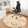 imageAndency Cream Soft Area Rugs for Living Room Bedroom 4x6 Fluffy Shaggy Bedside Rug NonSlip Large Shag Fuzzy Plush Carpets for Bedroom Kids Dorm Nursery Home Decor AestheticTiedyed Beige