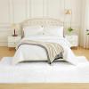 imageAndency Cream Soft Area Rugs for Living Room Bedroom 4x6 Fluffy Shaggy Bedside Rug NonSlip Large Shag Fuzzy Plush Carpets for Bedroom Kids Dorm Nursery Home Decor AestheticWhite