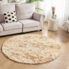 imageAndency Cream Soft Area Rugs for Living Room Bedroom 4x6 Fluffy Shaggy Bedside Rug NonSlip Large Shag Fuzzy Plush Carpets for Bedroom Kids Dorm Nursery Home Decor AestheticTiedyed Beige
