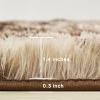 imageAndency Cream Soft Area Rugs for Living Room Bedroom 4x6 Fluffy Shaggy Bedside Rug NonSlip Large Shag Fuzzy Plush Carpets for Bedroom Kids Dorm Nursery Home Decor AestheticTiedyed Brown