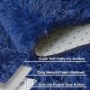 imageAndency Cream Soft Area Rugs for Living Room Bedroom 4x6 Fluffy Shaggy Bedside Rug NonSlip Large Shag Fuzzy Plush Carpets for Bedroom Kids Dorm Nursery Home Decor AestheticNavy Blue