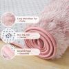 imageAndency Cream Soft Area Rugs for Living Room Bedroom 4x6 Fluffy Shaggy Bedside Rug NonSlip Large Shag Fuzzy Plush Carpets for Bedroom Kids Dorm Nursery Home Decor AestheticTiedyed Dusty Pink