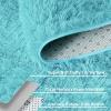 imageAndency Cream Soft Area Rugs for Living Room Bedroom 4x6 Fluffy Shaggy Bedside Rug NonSlip Large Shag Fuzzy Plush Carpets for Bedroom Kids Dorm Nursery Home Decor AestheticTeal Blue