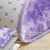 imageAndency Cream Soft Area Rugs for Living Room Bedroom 4x6 Fluffy Shaggy Bedside Rug NonSlip Large Shag Fuzzy Plush Carpets for Bedroom Kids Dorm Nursery Home Decor AestheticTiedyed Purple