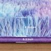 imageAndency Cream Soft Area Rugs for Living Room Bedroom 4x6 Fluffy Shaggy Bedside Rug NonSlip Large Shag Fuzzy Plush Carpets for Bedroom Kids Dorm Nursery Home Decor AestheticTiedyed Rainbow2