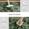 imageAndency Cream Soft Area Rugs for Living Room Bedroom 4x6 Fluffy Shaggy Bedside Rug NonSlip Large Shag Fuzzy Plush Carpets for Bedroom Kids Dorm Nursery Home Decor AestheticTiedyed Army Green