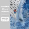imageAndency Cream Soft Area Rugs for Living Room Bedroom 4x6 Fluffy Shaggy Bedside Rug NonSlip Large Shag Fuzzy Plush Carpets for Bedroom Kids Dorm Nursery Home Decor AestheticTiedyed Blue