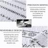 imageAndency Black Oversized Super King Plus Quilt Set 3 Pieces Boho Lightweight Soft Striped Bedspread for All Season 128x120 Printed Bohemian Polyester Reversible Coverlet Comforter Sets04  White