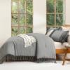 imageAndency Comforter King Size Set Khaki 3 Pieces Boho Tassel Lightweight Fluffy Bedding Comforters amp Sets Soft All Season Bed Set 104x90In Comforter amp 2 PillowcasesMedium Grey