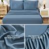 imageAndency King Size Comforter Set 7 Pieces Ivory  Bed in a Bag King Boho Lightweight Fluffy Tufted Bedding Sets with Quilt Comforter Sheets Pillowcases amp ShamsOcean Blue