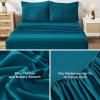 imageAndency King Size Comforter Set 7 Pieces Ivory  Bed in a Bag King Boho Lightweight Fluffy Tufted Bedding Sets with Quilt Comforter Sheets Pillowcases amp ShamsTeal