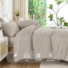 imageAndency King Size Comforter Set 7 Pieces Ivory  Bed in a Bag King Boho Lightweight Fluffy Tufted Bedding Sets with Quilt Comforter Sheets Pillowcases amp ShamsLinen