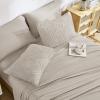 imageAndency King Size Comforter Set 7 Pieces Ivory  Bed in a Bag King Boho Lightweight Fluffy Tufted Bedding Sets with Quilt Comforter Sheets Pillowcases amp ShamsLinen