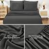 imageAndency King Size Comforter Set 7 Pieces Ivory  Bed in a Bag King Boho Lightweight Fluffy Tufted Bedding Sets with Quilt Comforter Sheets Pillowcases amp ShamsDark Grey