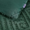image:imageAndency Dark Emerald Green Queen Comforter Set 7 Piece Bed in a Bag Queen Size Soft Lightweight Tufted Boho Bedding Set with Comforter Sheets Pillowcases amp Shams