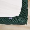 image:imageAndency Dark Emerald Green Queen Comforter Set 7 Piece Bed in a Bag Queen Size Soft Lightweight Tufted Boho Bedding Set with Comforter Sheets Pillowcases amp Shams