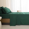 image:imageAndency Oversized King Comforter Set with Sheets 128x120 Terracotta  7 Pieces Bed in a Bag Boho Soft Lightweight Bedding Sets Tassel Bed Set with Comforter Sheets Pillowcases amp Shams04  Emerald