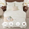 image:imageAndency Oversized King Comforter Set with Sheets 128x120 Terracotta  7 Pieces Bed in a Bag Boho Soft Lightweight Bedding Sets Tassel Bed Set with Comforter Sheets Pillowcases amp Shams14  Ivory