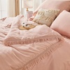 image:imageAndency Oversized King Comforter Set with Sheets 128x120 Terracotta  7 Pieces Bed in a Bag Boho Soft Lightweight Bedding Sets Tassel Bed Set with Comforter Sheets Pillowcases amp Shams13  Pink