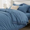 image:imageAndency Oversized King Comforter Set with Sheets 128x120 Terracotta  7 Pieces Bed in a Bag Boho Soft Lightweight Bedding Sets Tassel Bed Set with Comforter Sheets Pillowcases amp Shams19  Sea Blue