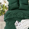 image:imageAndency Oversized King Comforter Set with Sheets 128x120 Terracotta  7 Pieces Bed in a Bag Boho Soft Lightweight Bedding Sets Tassel Bed Set with Comforter Sheets Pillowcases amp Shams04  Emerald