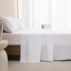 image:imageAndency Oversized King Comforter Set with Sheets 128x120 Terracotta  7 Pieces Bed in a Bag Boho Soft Lightweight Bedding Sets Tassel Bed Set with Comforter Sheets Pillowcases amp Shams10  White