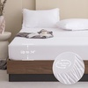 image:imageAndency Oversized King Comforter Set with Sheets 128x120 Terracotta  7 Pieces Bed in a Bag Boho Soft Lightweight Bedding Sets Tassel Bed Set with Comforter Sheets Pillowcases amp Shams10  White
