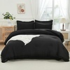 image:imageAndency Oversized King Comforter Set with Sheets 128x120 Terracotta  7 Pieces Bed in a Bag Boho Soft Lightweight Bedding Sets Tassel Bed Set with Comforter Sheets Pillowcases amp Shams06  Black