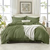 image:imageAndency Oversized King Comforter Set with Sheets 128x120 Terracotta  7 Pieces Bed in a Bag Boho Soft Lightweight Bedding Sets Tassel Bed Set with Comforter Sheets Pillowcases amp Shams03  Olive Green