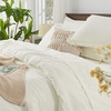 image:imageAndency Oversized King Comforter Set with Sheets 128x120 Terracotta  7 Pieces Bed in a Bag Boho Soft Lightweight Bedding Sets Tassel Bed Set with Comforter Sheets Pillowcases amp Shams14  Ivory
