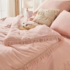 image:imageAndency Oversized King Comforter Set with Sheets 128x120 Terracotta  7 Pieces Bed in a Bag Boho Soft Lightweight Bedding Sets Tassel Bed Set with Comforter Sheets Pillowcases amp Shams13  Pink