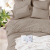 image:imageAndency Oversized King Comforter Set with Sheets 128x120 Terracotta  7 Pieces Bed in a Bag Boho Soft Lightweight Bedding Sets Tassel Bed Set with Comforter Sheets Pillowcases amp Shams21  Khaki