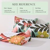 image:imageAndency Floral Boho Quilt Super King Plus Size Bedding Set Brown Black3 Pieces Farmhouse Flower Botanical Bedspreads with 2 Shams Soft Reversible Polyester Coverlet Set for All Season 128x120Mint Breeze
