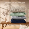 image:imageAndency TwinXL Pinch Pleat Comforter Set 68x923 Piece Lightweight Pintuck Bedding Comforters amp Sets Fluffy Down Alternative Comforter with 2 Pillow Shams for All SeasonWhiteSilver Gray